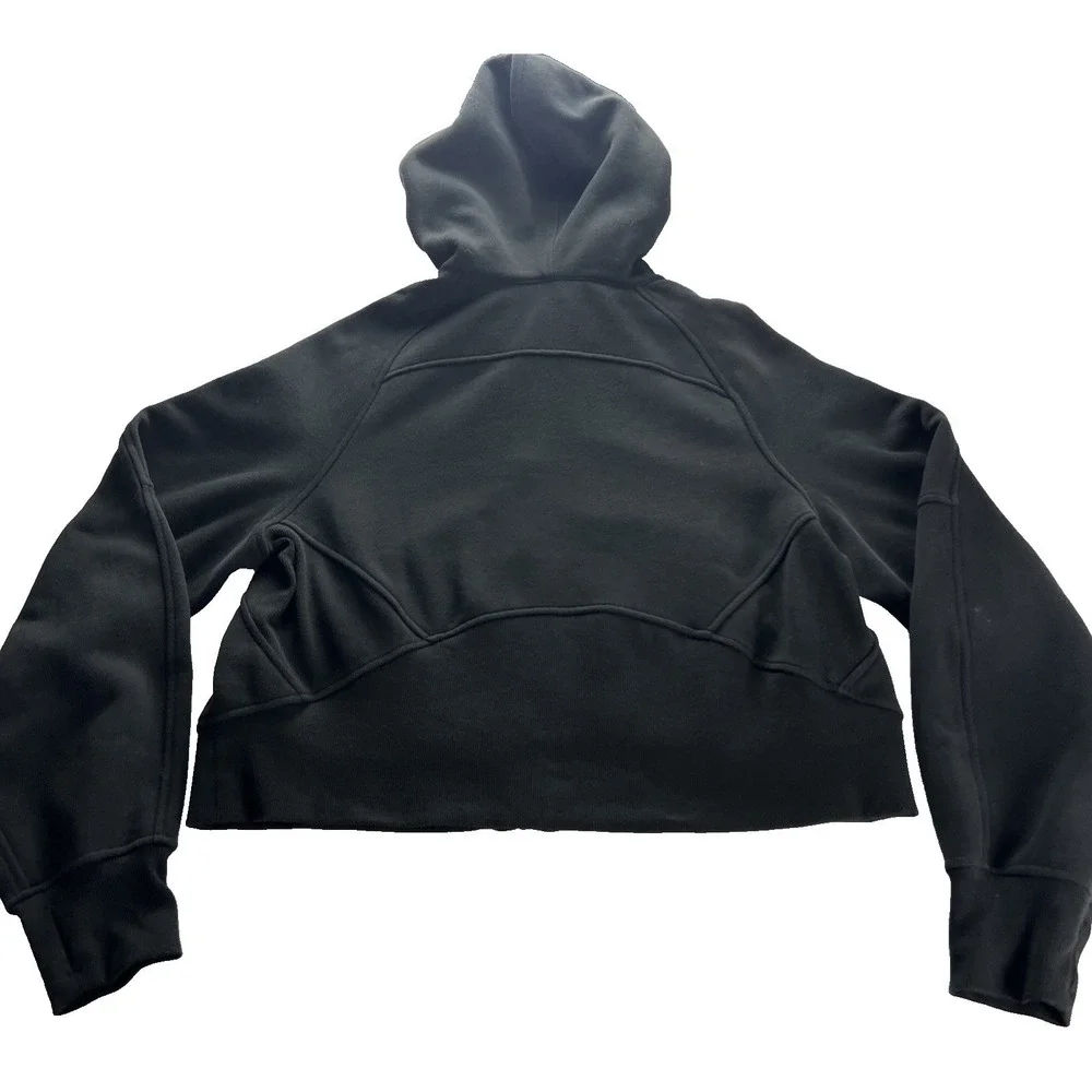Lululemon Scuba Oversized Full Zip‎ Hoodie Size XS/S Blk Jacket Sage Mountain F9